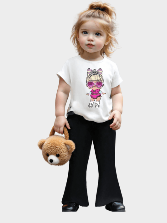 Eid Special Kids Girl L.O.L Printed Set