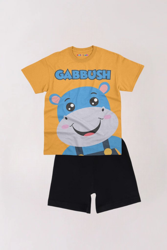 Gabbush T-shirt Set From Babuland (Get Child Entry Ticket Free)