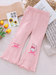 Girls Bunny Appliqué Flare Pant (3 - 12yrs)
