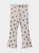 Girls' Cherry Print Ribbed Flared Pants
