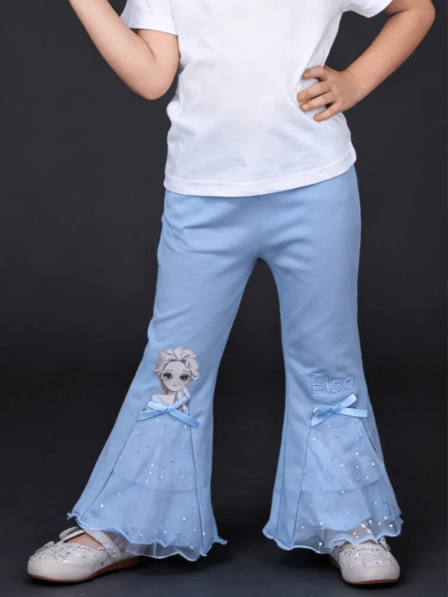 Girls Elsa Sky Flare Pant (3 - 12yrs)