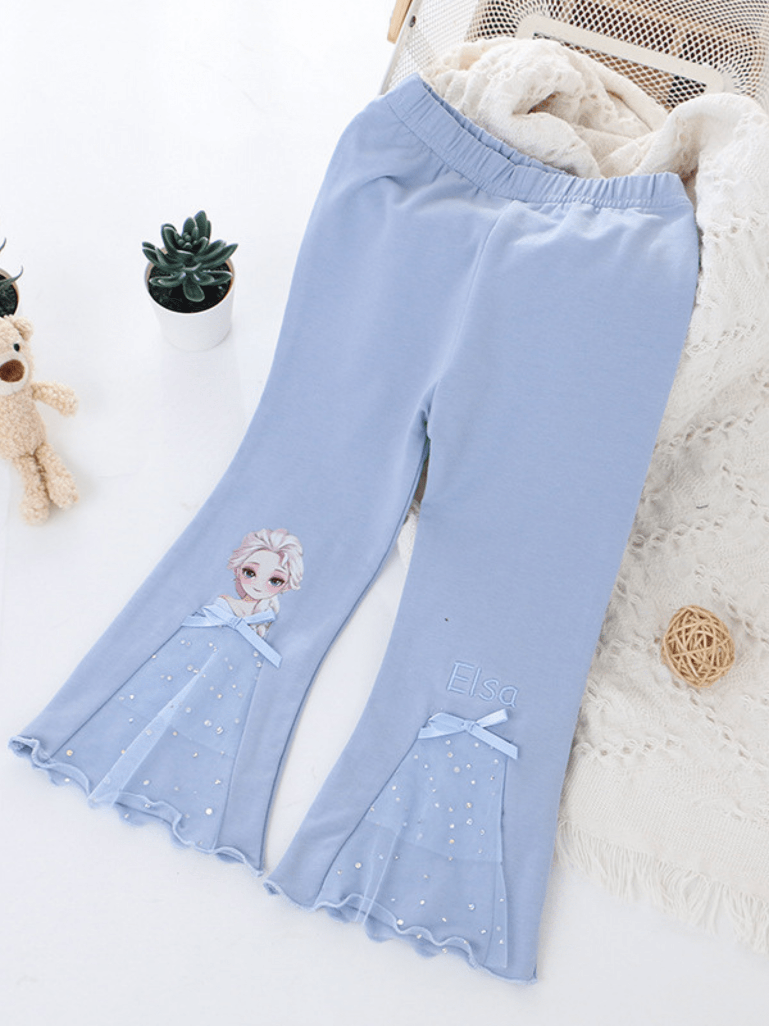 Girls Elsa Sky Flare Pant (3 - 12yrs)