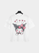 Girls' Kuromi Ruffle - Sleeve Graphic Tee