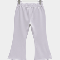 Girls Lavender Bunny Appliqué Pant