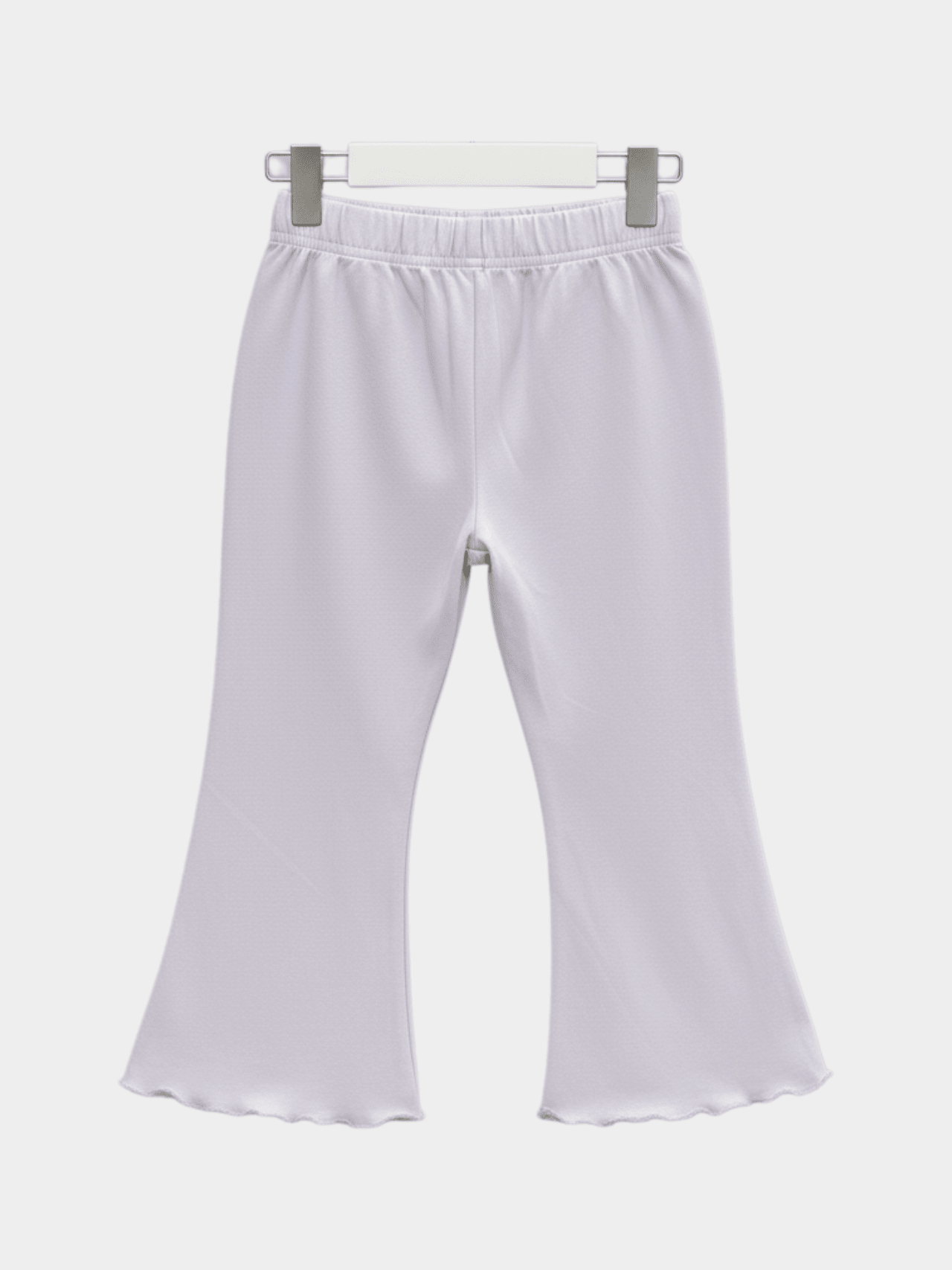 Girls Lavender Bunny Appliqué Pant