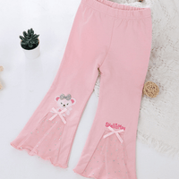 Girls ShellieMay Pink Flare Pant (3 - 12yrs)