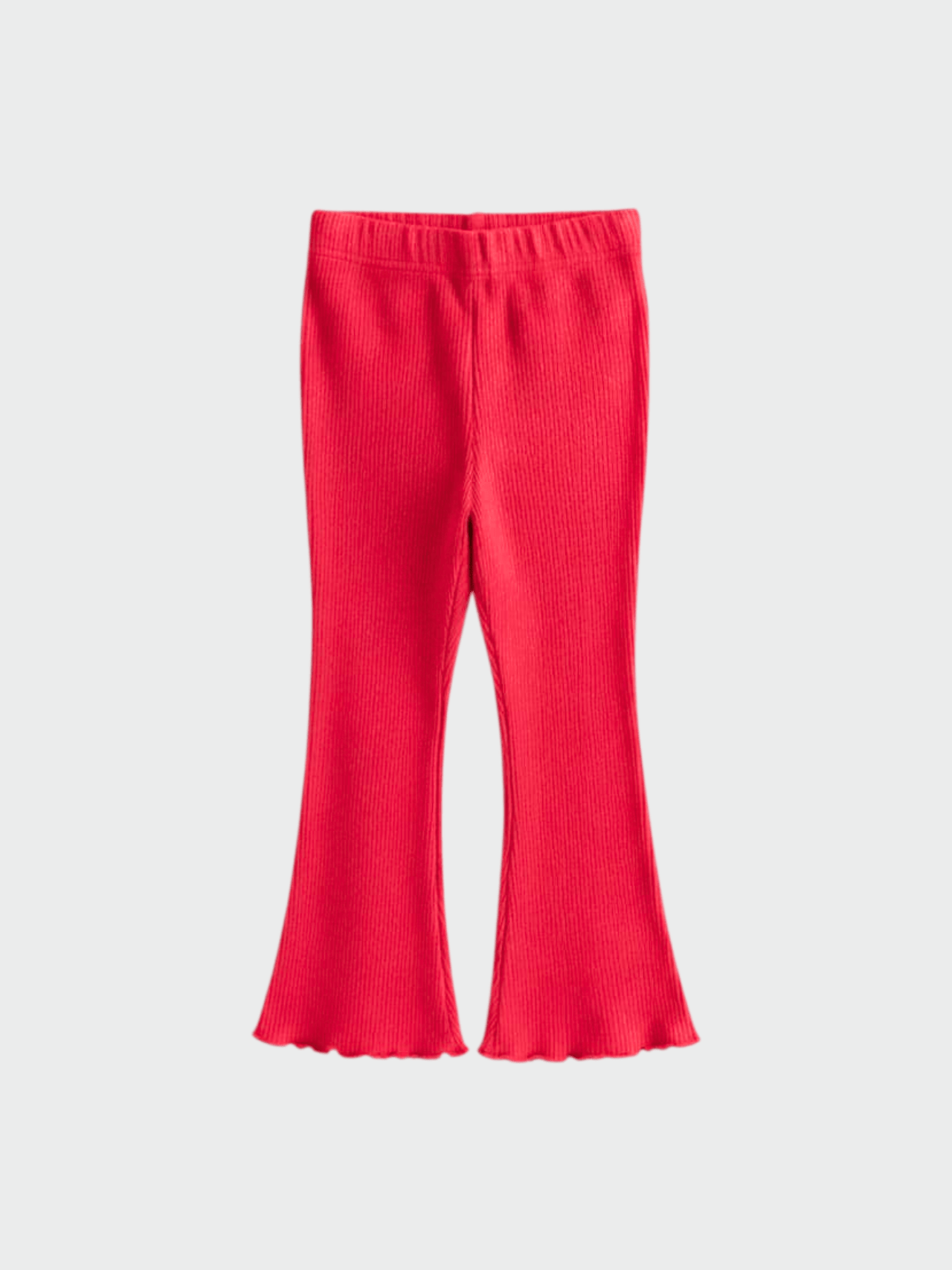Girls Vibrant Fuchsia High - Waist Flare Pants