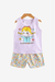 Happy Baby Printed T-shirt Set For Kids Girl (6mths - 6yrs)