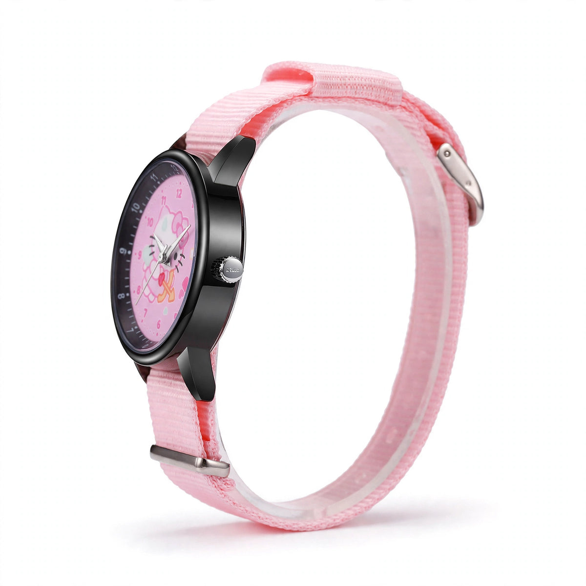 Kids Hello Kitty Nylon Strap Watch - Pink