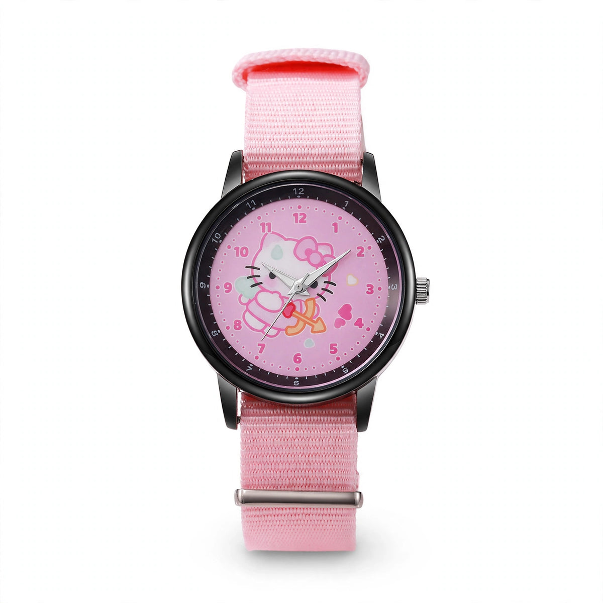 Kids Hello Kitty Nylon Strap Watch - Pink