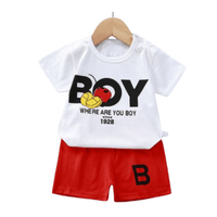 Kids 2pcs Boys Printed Set