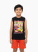 Kids 2pcs Car Printed T-shirt & Shorts Set
