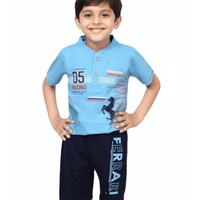 Kids 2pcs Ferrari T-shirt Set