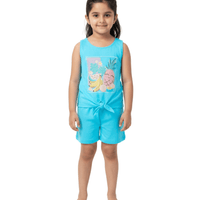 Kids 2pcs Fruits Printed Set