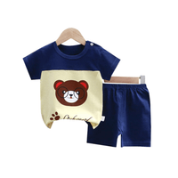 Kids 2pcs Panda Printed Set