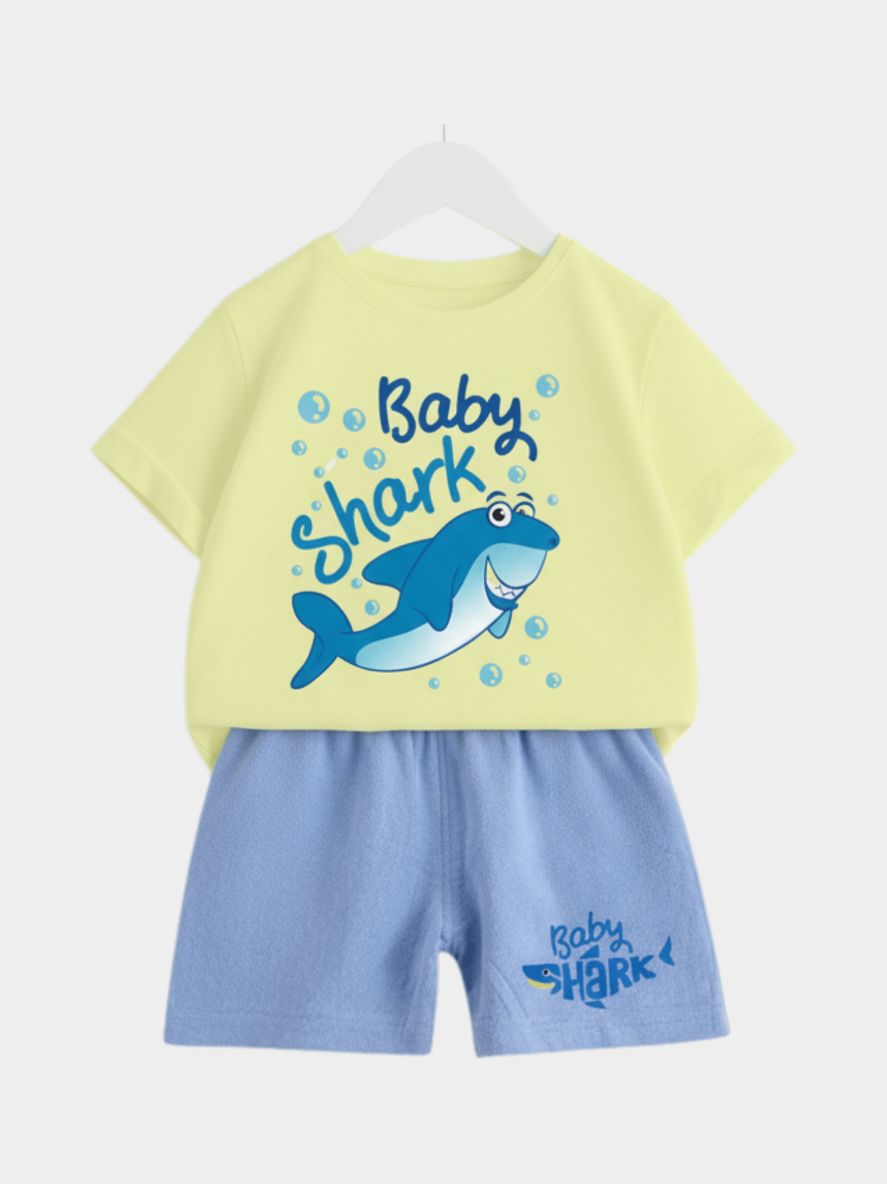 Kids Baby Shark T-shirt Set (6mths - 6yrs)