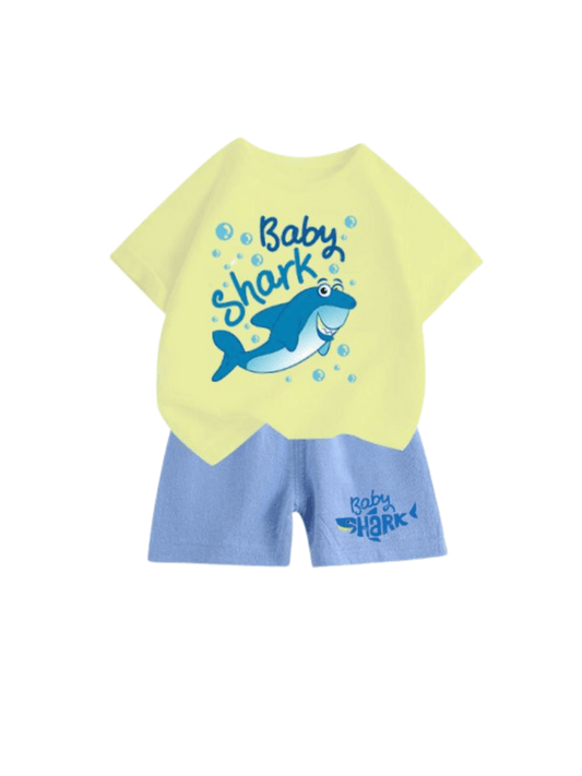 Kids Baby Shark T-shirt Set (6mths - 6yrs)