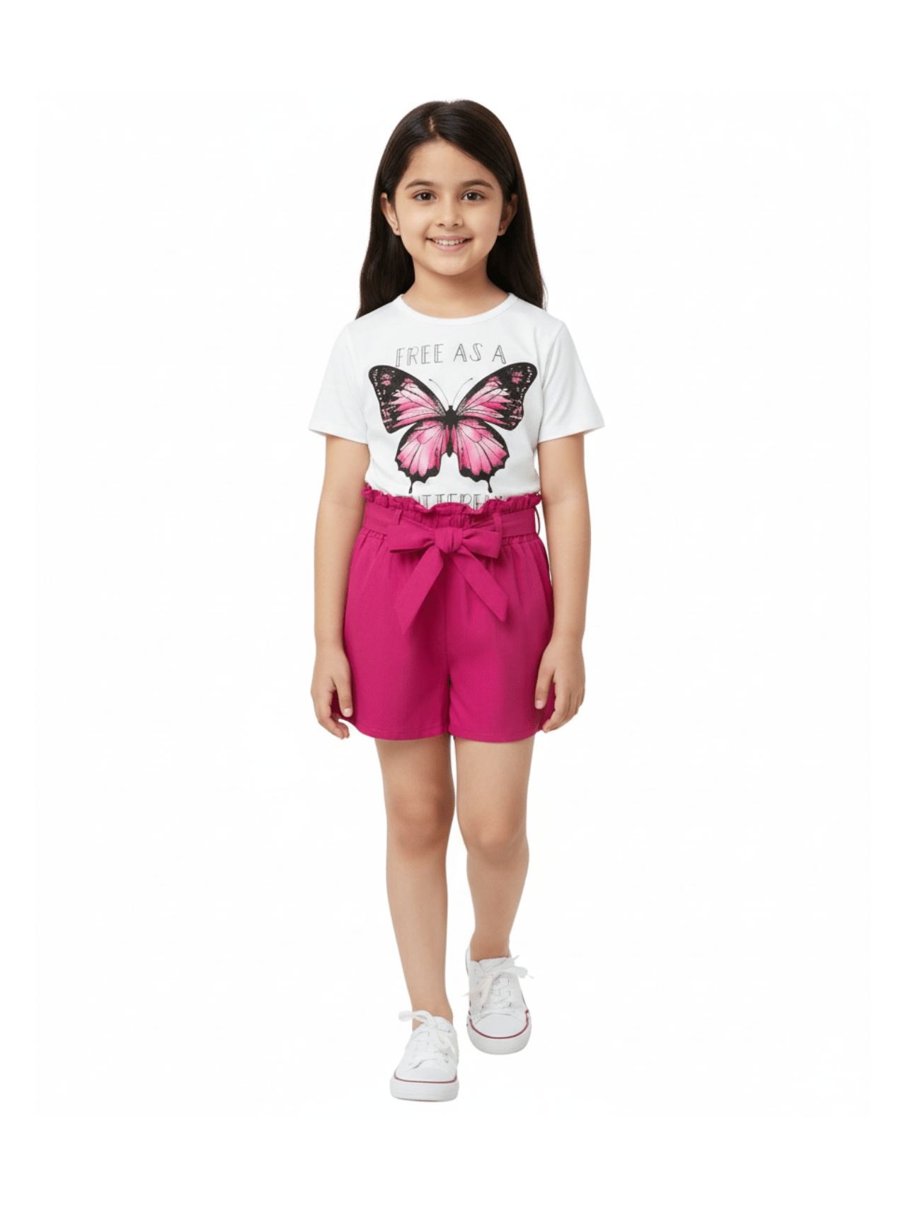 Kids Butterfly Skirt Set (6mths - 6yrs)