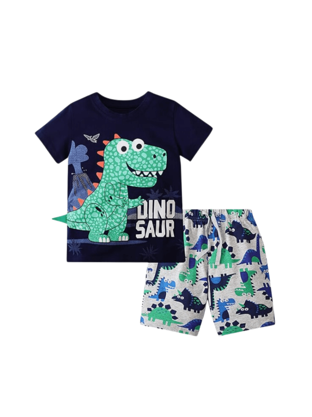 Kids Cartoon Printed Blue Set
