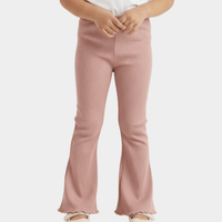 Kids Cold Pink Flared Pant (3yrs - 12yrs)