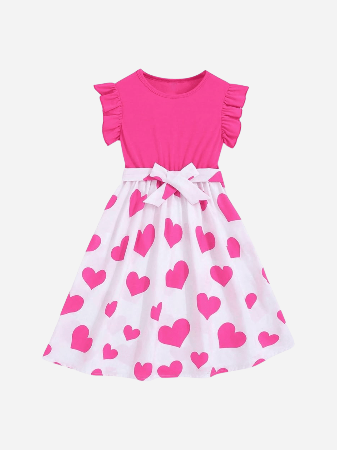 Kids Girl Love Printed Dresses