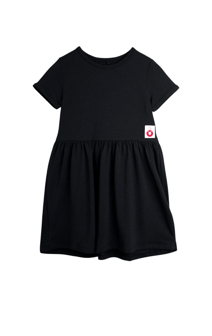 Kids Girl Love's Embrace Black Dress