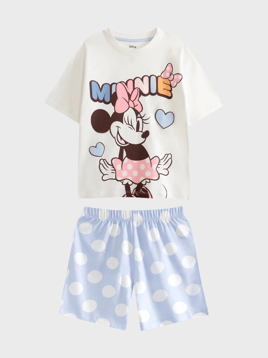 Kids Girl Minnie Mouse 2pcs T-shirt & Shorts Set (2yrs - 10yrs)