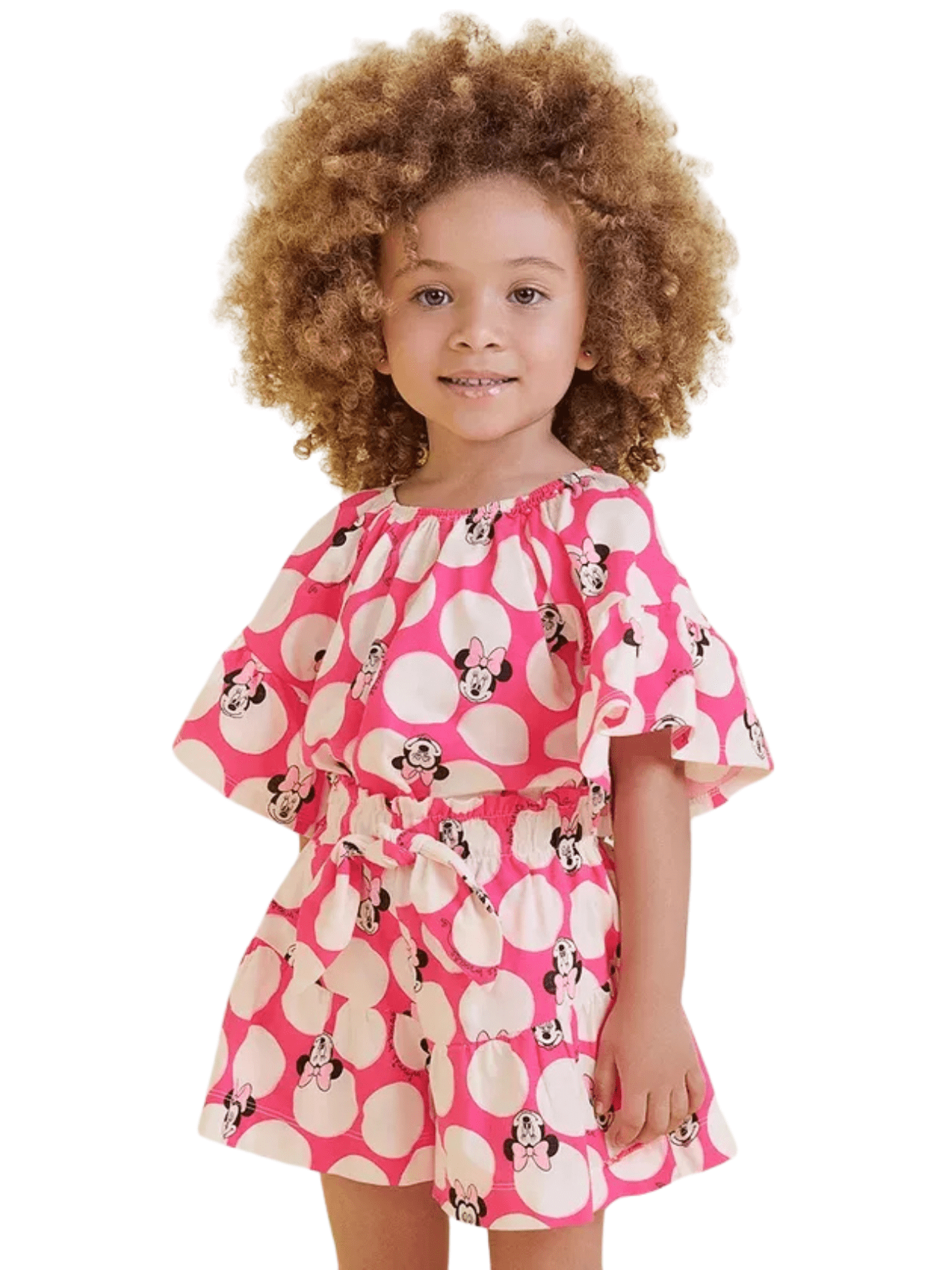 Kids Girl Minnie Mouse Printed Stylish Set