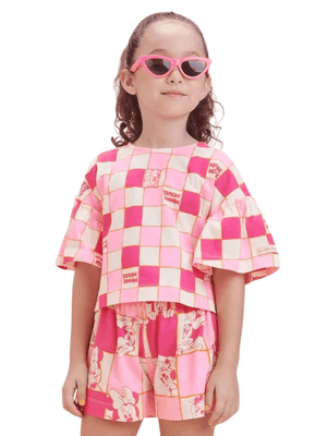 Kids Girl Printed Stylish Set