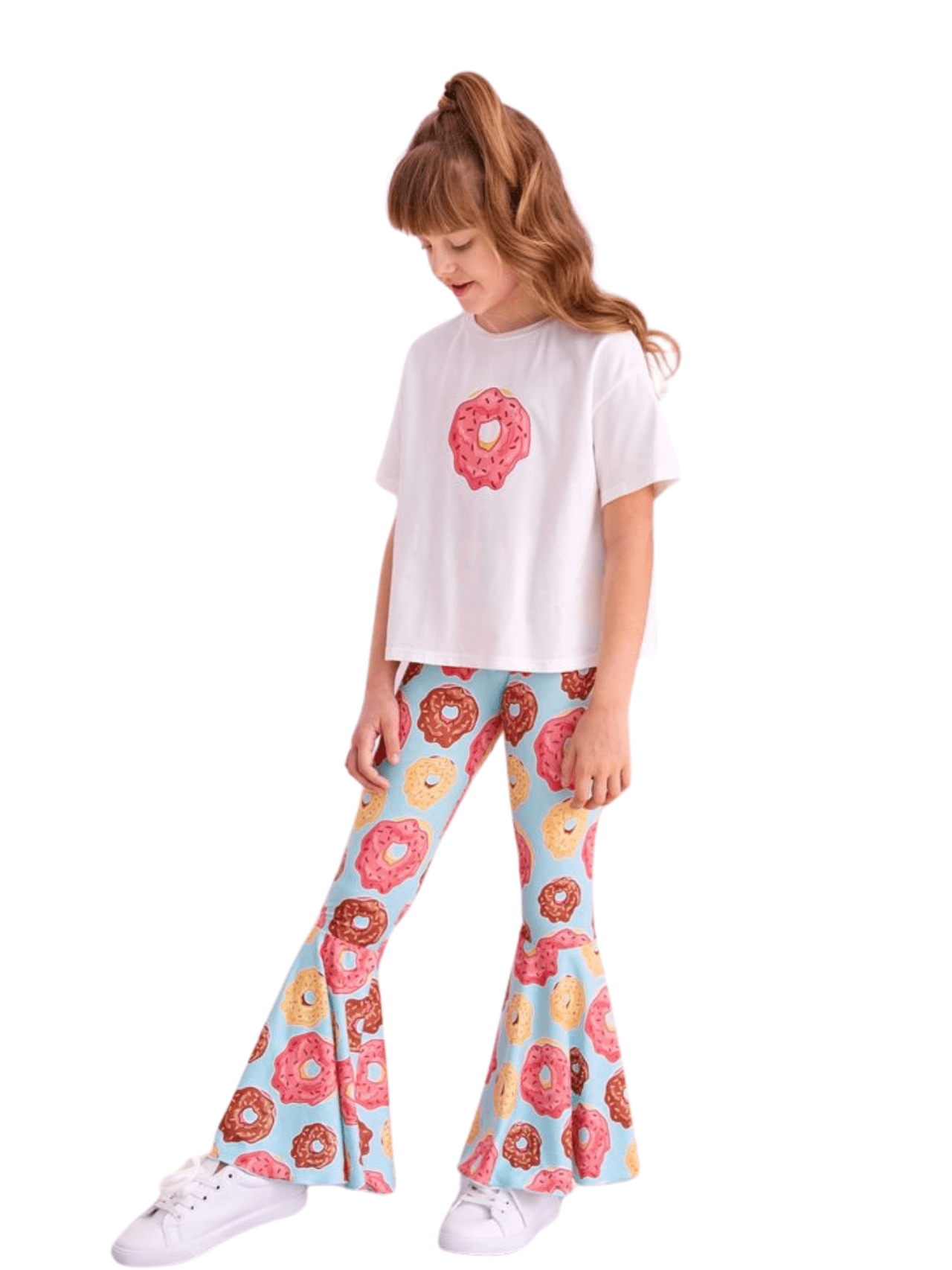 Kids Girl Printed Stylish Skirt Set