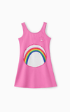 Kids Girl Radiant Pink Rainbow Dress