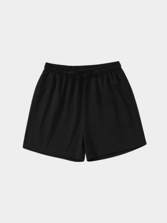 Kids Girls' Black High - Waist Shorts