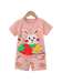 Kids Girls Cartoon Printed Set
