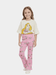 Kids Girls Disney Rapunzel T-Shirt & Flared Long Pants Set