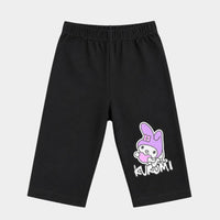 Kids Girls Kuromi Printed Quarter Pant