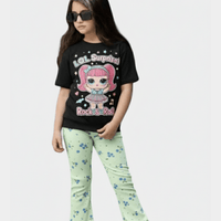 Kids Girls L.O.L. Surprise T-Shirt & Flared Long Pants Set