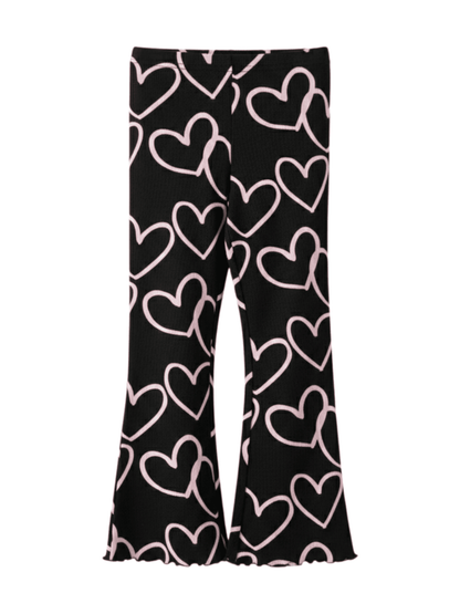 Kids Girls Love Ribbed Pant