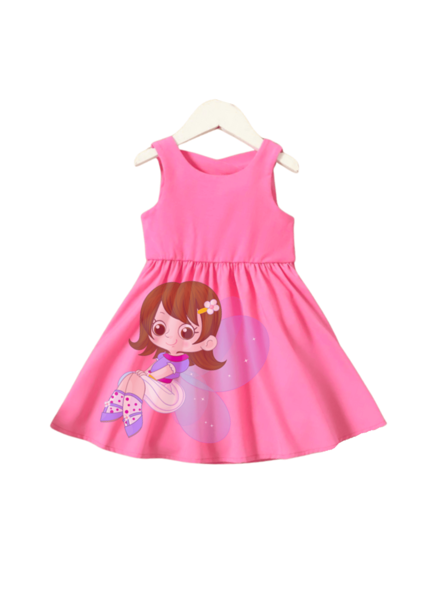 Kids Girls Printed Dresses
