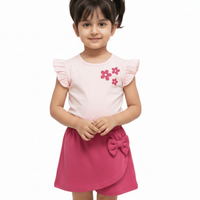 Kids Girls Stylish Printed Set