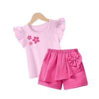 Kids Girls Stylish Printed Set