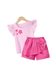 Kids Girls Stylish Printed Set
