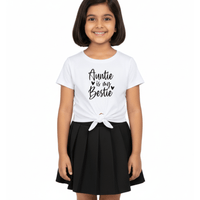Kids Girls Stylish Skirt Set