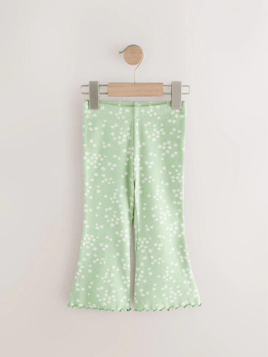 Kids Green Spot Flared pant (3yrs - 12yrs)