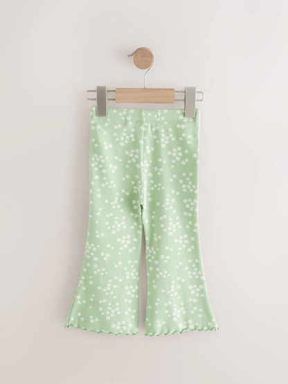 Kids Green Spot Flared pant (3yrs - 12yrs)