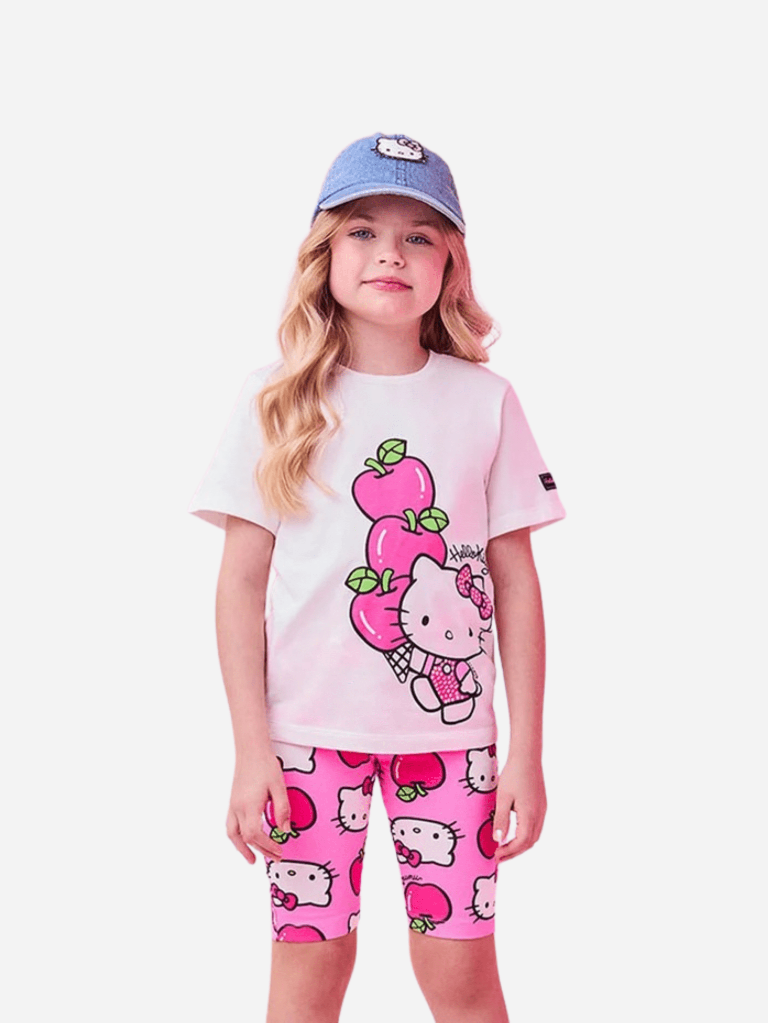 Kids Hello Kitty Printed T-shirt & Pant Set (2yrs - 10yrs)