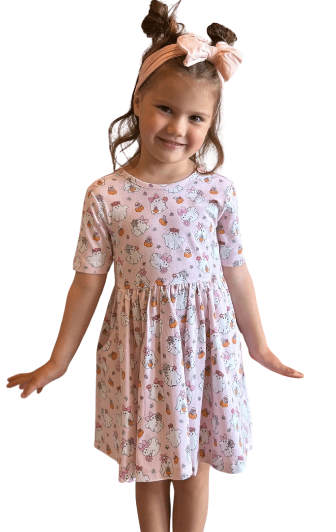 Kids Hello Kitty Pumpkin Delight Dress