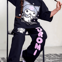 Kids Kuromi Stylish T-shirt Set (2yrs - 10yrs)