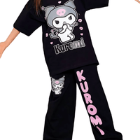 Kids Kuromi Stylish T-shirt Set (2yrs - 10yrs)