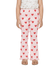 Kids Light Pink Love Printed Long Pant (3yrs - 12yrs)