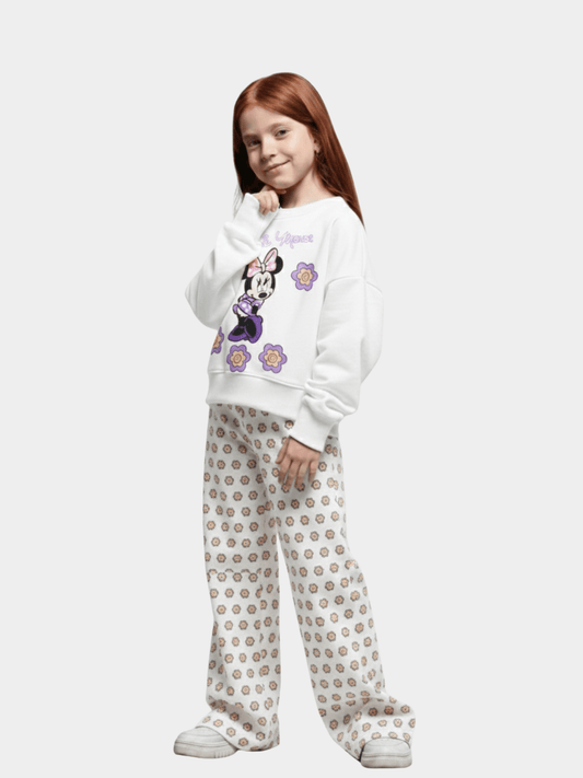 Kids' Minnie Mouse Sweatshirt & Pant Set